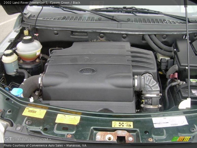 Epsom Green / Black 2002 Land Rover Freelander S