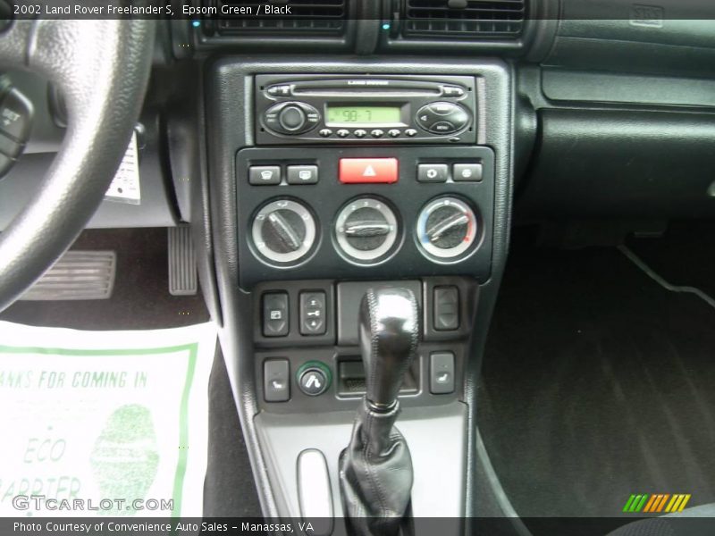 Epsom Green / Black 2002 Land Rover Freelander S