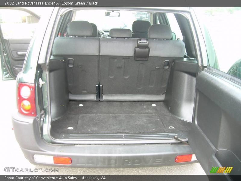 Epsom Green / Black 2002 Land Rover Freelander S