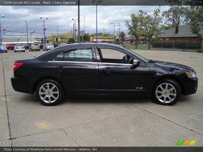 Black / Dark Charcoal 2008 Lincoln MKZ Sedan