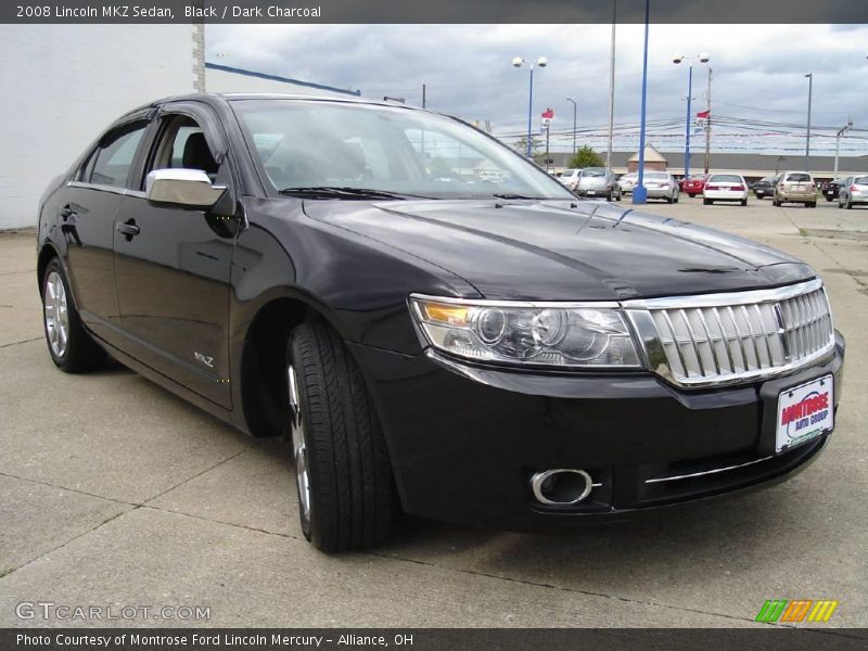 Black / Dark Charcoal 2008 Lincoln MKZ Sedan