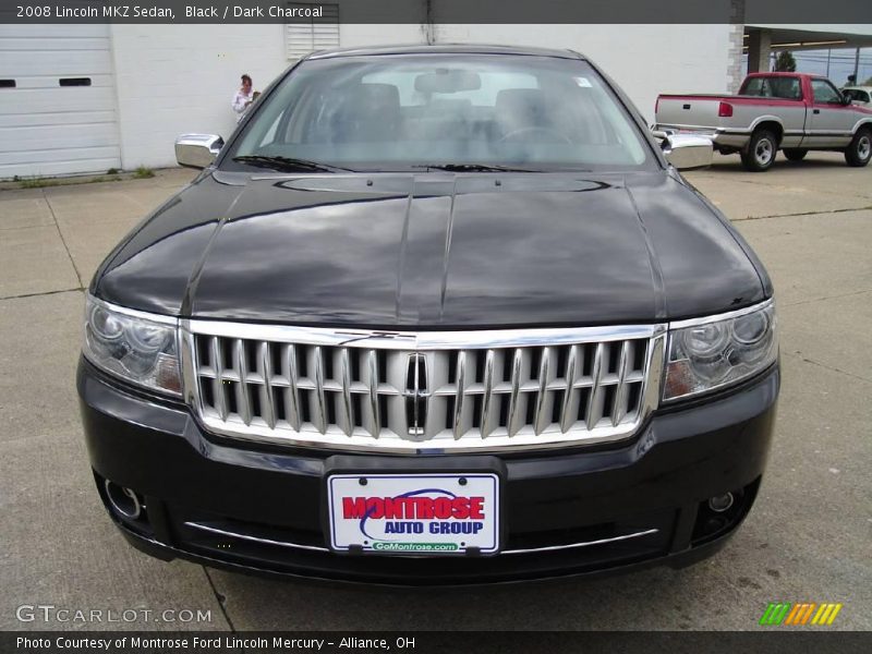 Black / Dark Charcoal 2008 Lincoln MKZ Sedan
