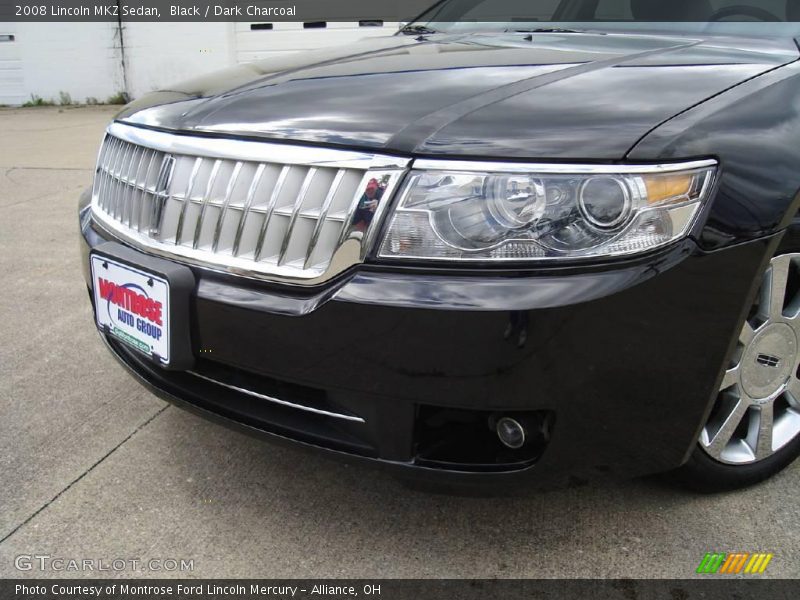Black / Dark Charcoal 2008 Lincoln MKZ Sedan
