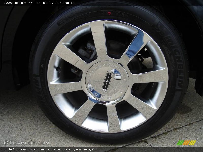 Black / Dark Charcoal 2008 Lincoln MKZ Sedan