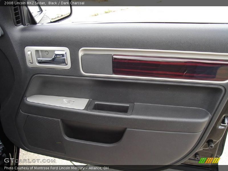 Black / Dark Charcoal 2008 Lincoln MKZ Sedan