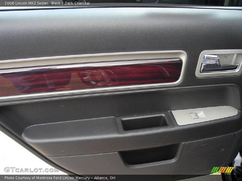 Black / Dark Charcoal 2008 Lincoln MKZ Sedan