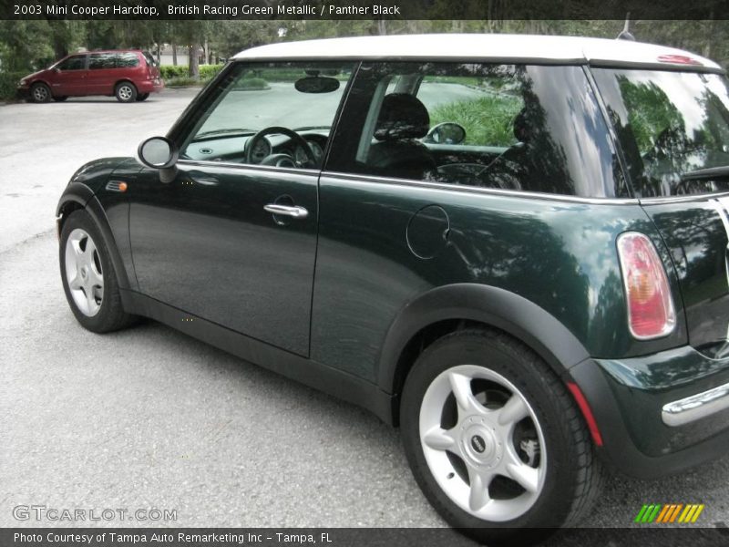 British Racing Green Metallic / Panther Black 2003 Mini Cooper Hardtop