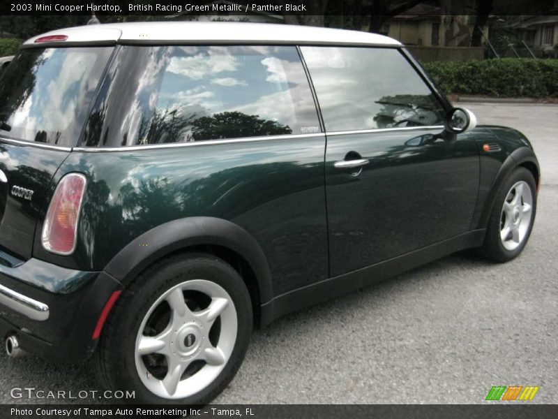 British Racing Green Metallic / Panther Black 2003 Mini Cooper Hardtop