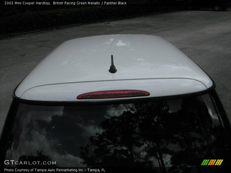 British Racing Green Metallic / Panther Black 2003 Mini Cooper Hardtop