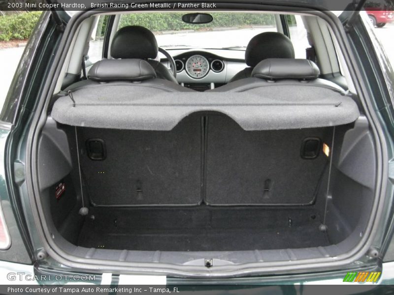 British Racing Green Metallic / Panther Black 2003 Mini Cooper Hardtop
