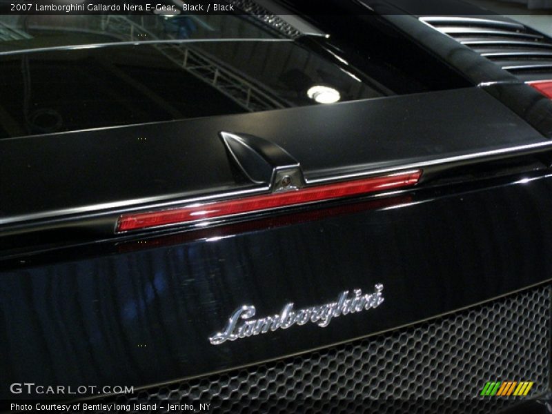 Black / Black 2007 Lamborghini Gallardo Nera E-Gear