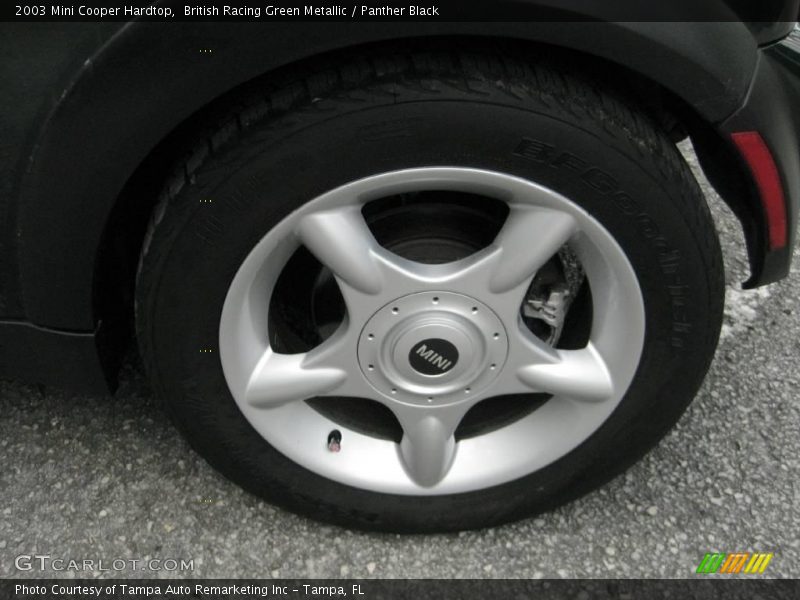 British Racing Green Metallic / Panther Black 2003 Mini Cooper Hardtop