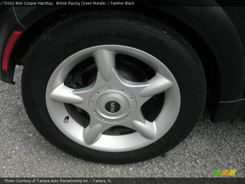 British Racing Green Metallic / Panther Black 2003 Mini Cooper Hardtop