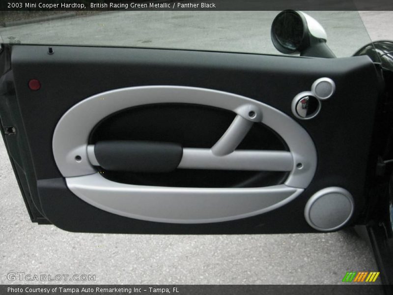 British Racing Green Metallic / Panther Black 2003 Mini Cooper Hardtop