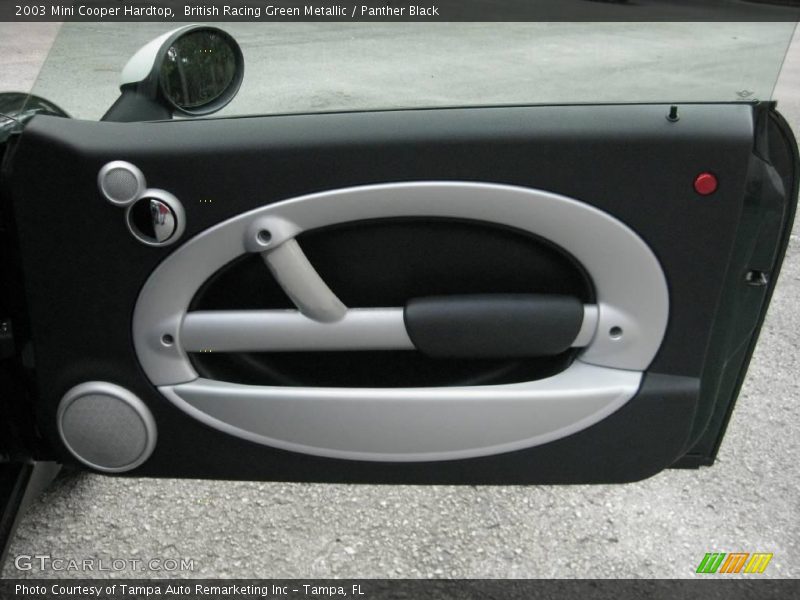 British Racing Green Metallic / Panther Black 2003 Mini Cooper Hardtop