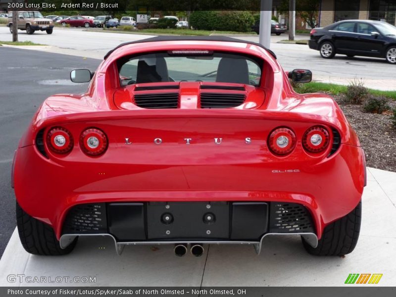 Ardent Red / Biscuit 2009 Lotus Elise