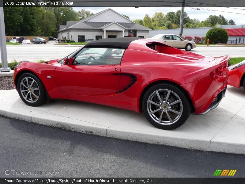 Ardent Red / Biscuit 2009 Lotus Elise