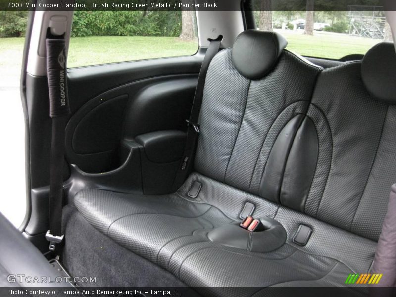 British Racing Green Metallic / Panther Black 2003 Mini Cooper Hardtop