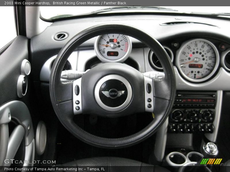 British Racing Green Metallic / Panther Black 2003 Mini Cooper Hardtop