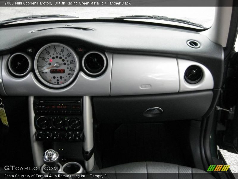 British Racing Green Metallic / Panther Black 2003 Mini Cooper Hardtop