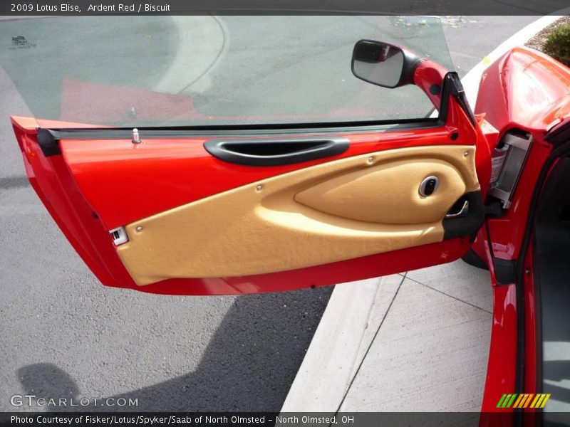 Ardent Red / Biscuit 2009 Lotus Elise
