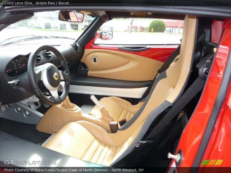 Ardent Red / Biscuit 2009 Lotus Elise