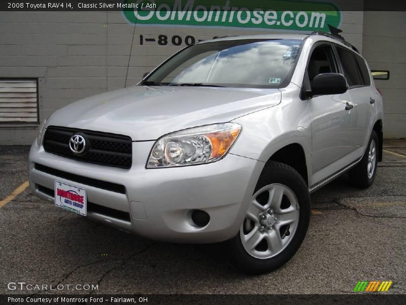 Classic Silver Metallic / Ash 2008 Toyota RAV4 I4