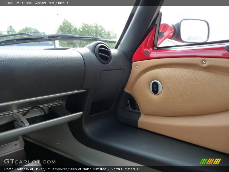 Ardent Red / Biscuit 2009 Lotus Elise