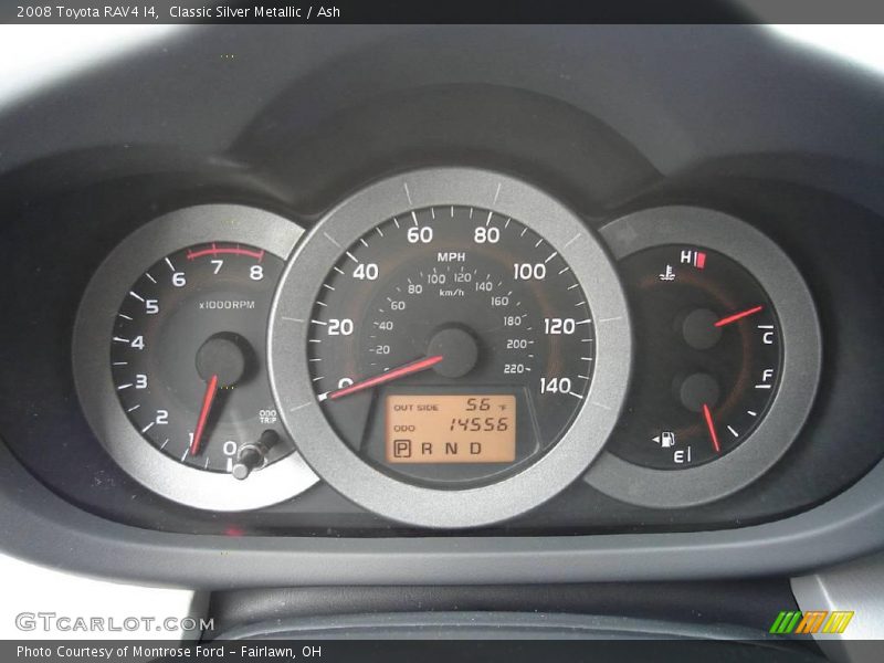 Classic Silver Metallic / Ash 2008 Toyota RAV4 I4