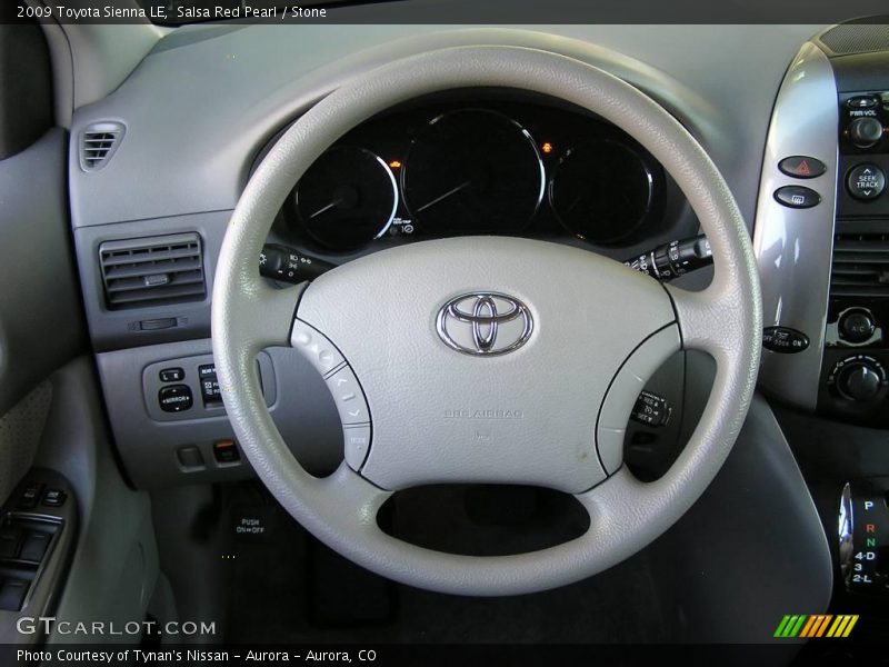 Salsa Red Pearl / Stone 2009 Toyota Sienna LE