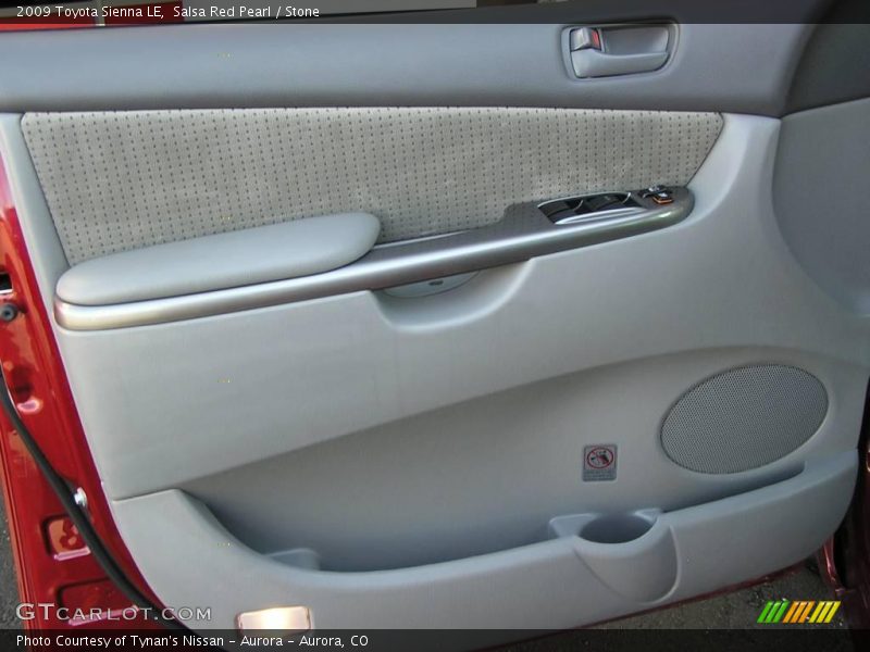 Salsa Red Pearl / Stone 2009 Toyota Sienna LE