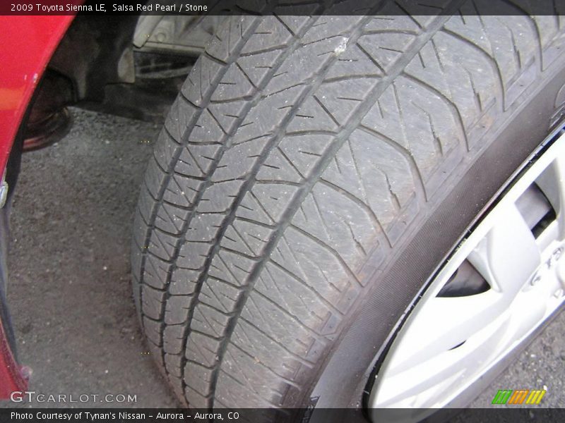 Salsa Red Pearl / Stone 2009 Toyota Sienna LE
