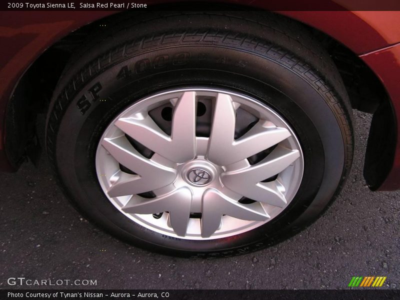 Salsa Red Pearl / Stone 2009 Toyota Sienna LE