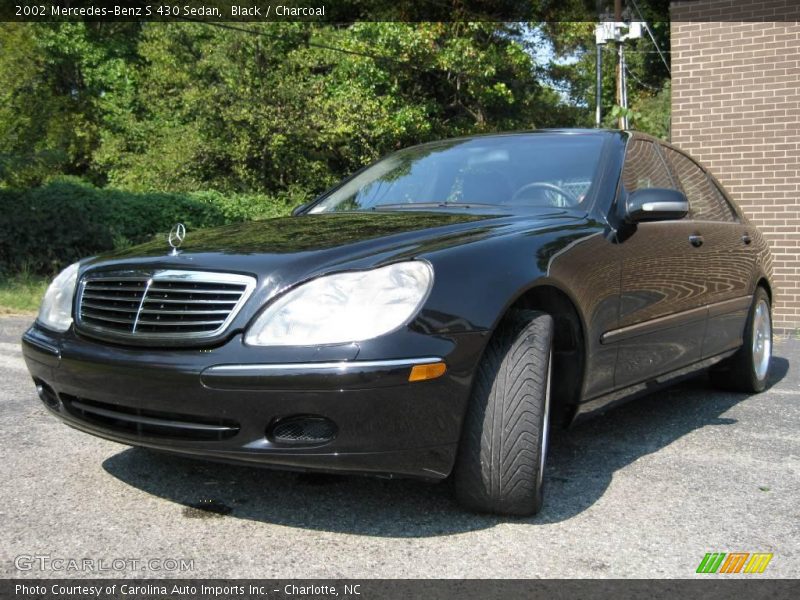 Black / Charcoal 2002 Mercedes-Benz S 430 Sedan
