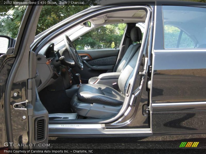 Black / Charcoal 2002 Mercedes-Benz S 430 Sedan