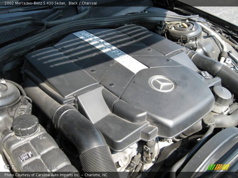 Black / Charcoal 2002 Mercedes-Benz S 430 Sedan