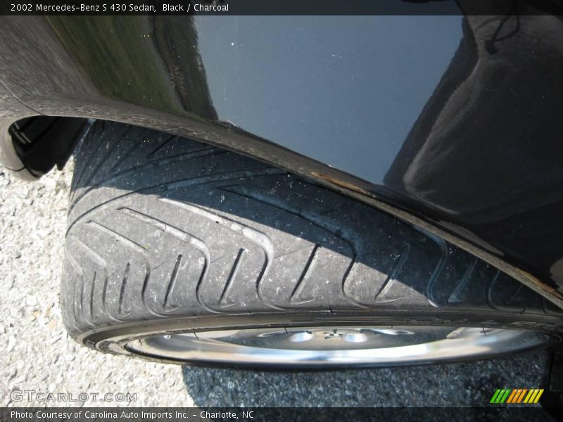 Black / Charcoal 2002 Mercedes-Benz S 430 Sedan