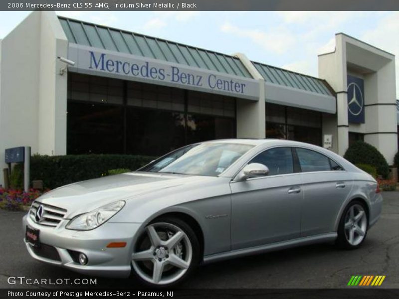 Iridium Silver Metallic / Black 2006 Mercedes-Benz CLS 55 AMG