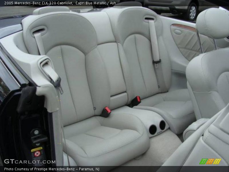 Capri Blue Metallic / Ash 2005 Mercedes-Benz CLK 320 Cabriolet