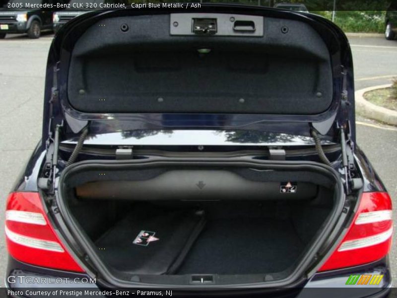 Capri Blue Metallic / Ash 2005 Mercedes-Benz CLK 320 Cabriolet