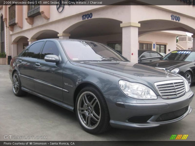 Flint Grey Metallic / Charcoal 2006 Mercedes-Benz S 65 AMG Sedan