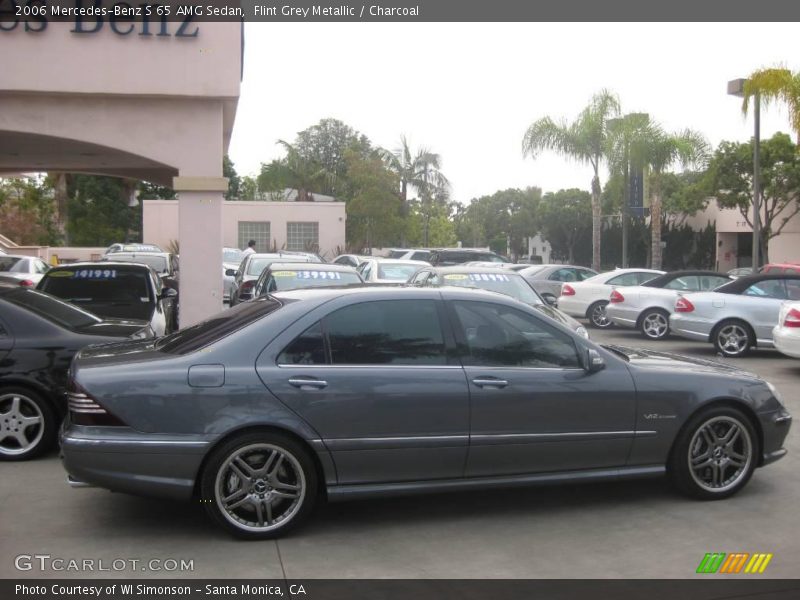 Flint Grey Metallic / Charcoal 2006 Mercedes-Benz S 65 AMG Sedan