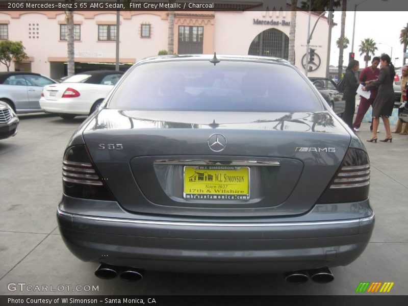 Flint Grey Metallic / Charcoal 2006 Mercedes-Benz S 65 AMG Sedan