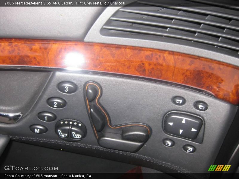 Flint Grey Metallic / Charcoal 2006 Mercedes-Benz S 65 AMG Sedan