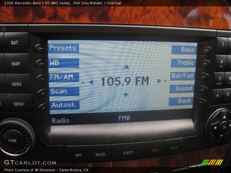 Flint Grey Metallic / Charcoal 2006 Mercedes-Benz S 65 AMG Sedan