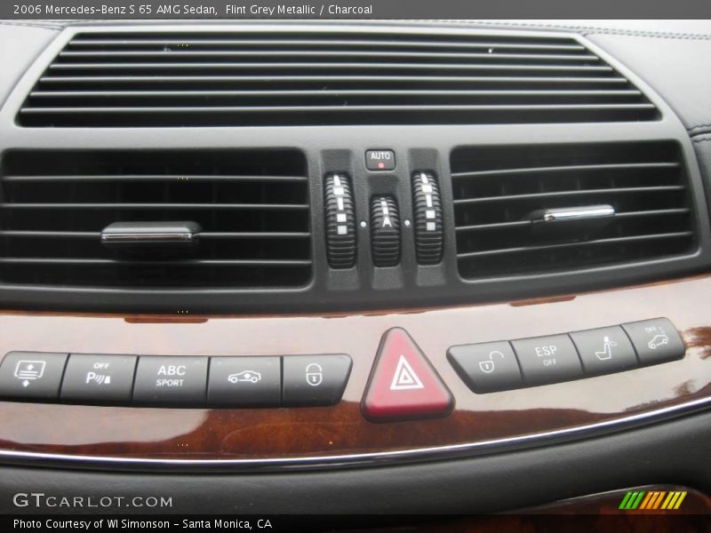 Flint Grey Metallic / Charcoal 2006 Mercedes-Benz S 65 AMG Sedan