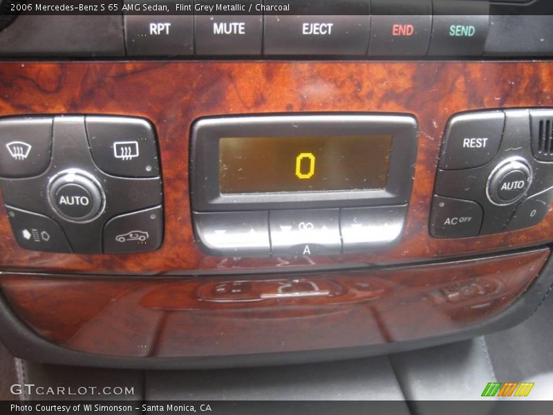 Flint Grey Metallic / Charcoal 2006 Mercedes-Benz S 65 AMG Sedan