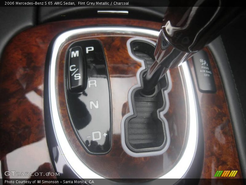 Flint Grey Metallic / Charcoal 2006 Mercedes-Benz S 65 AMG Sedan