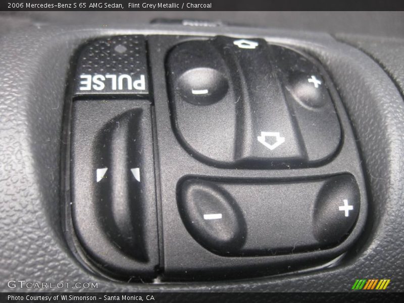 Flint Grey Metallic / Charcoal 2006 Mercedes-Benz S 65 AMG Sedan