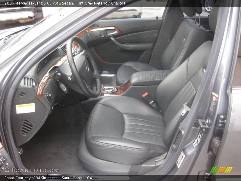 Flint Grey Metallic / Charcoal 2006 Mercedes-Benz S 65 AMG Sedan